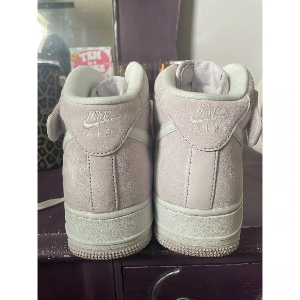 NIKE AIR FORCE 1 MID '07 QS 'VENICE' Purple / Gray Size 12 - Men's - Picture 14 of 16
